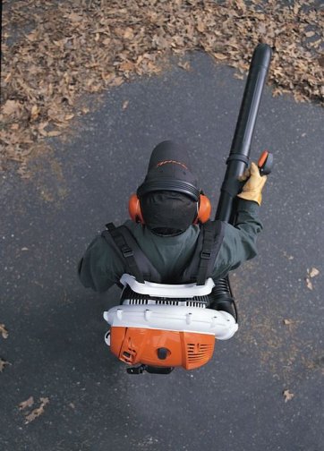Soprador STIHL BR 600 - Utilização