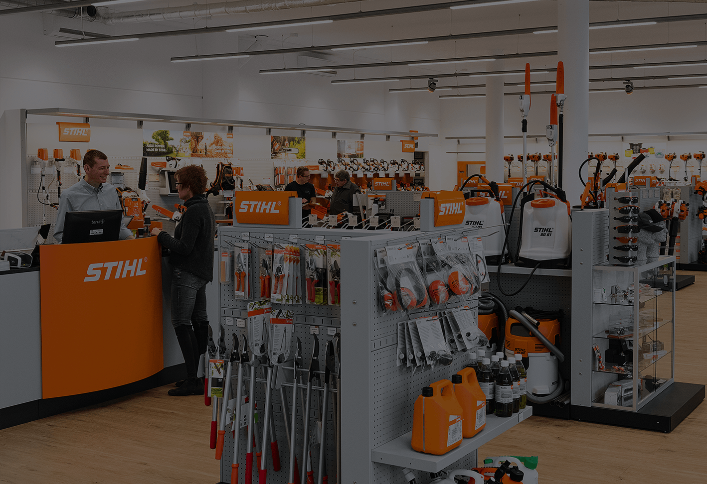 Uma loja STIHL 