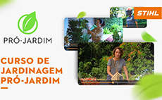 O Pró-Jardim é 100% online, gratuito e reúne dez educadores especialistas em jardinagem.
