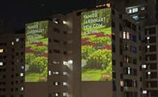 STIHL projeta imagens inspiradoras em prédios de São Paulo como ação de Brand Awareness